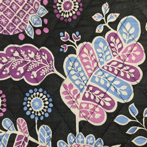 Vera Bradley Large Crossbody/Laptop Bag in Alpine Floral - Picture 9 of 9